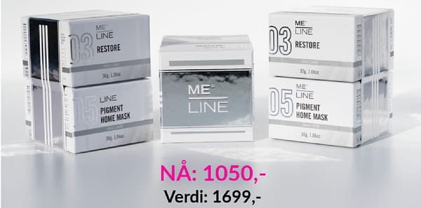 MeLine Kampanje Kjøp Pigment Home Mask, FÅ med Restore