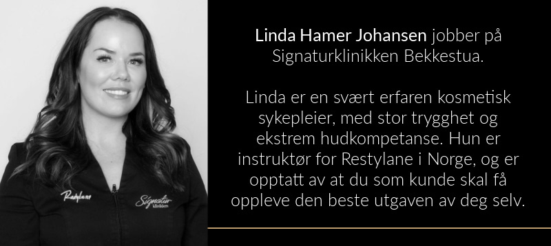 Linda Hamer Johansen Signaturklinikken Beautyblogg