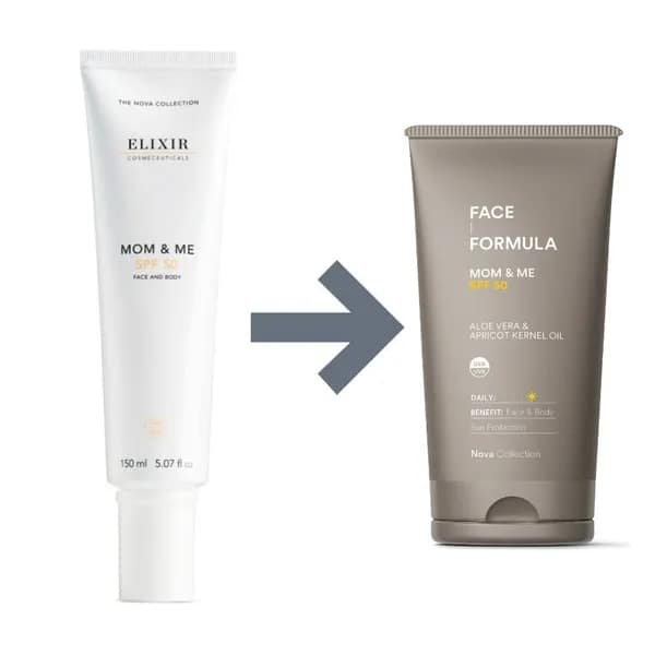 Face Formula (Elixir Cosmeceuticals) Mom & Me SPF 50
